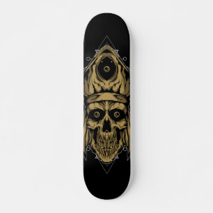 Caveira profana - Design personalizado do skate