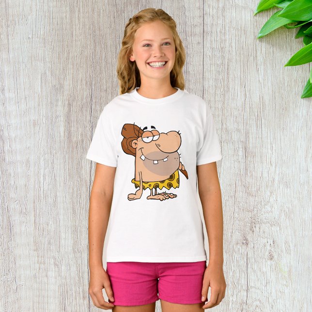 Caveman Com T-Shirt Club Girls (Criador carregado)