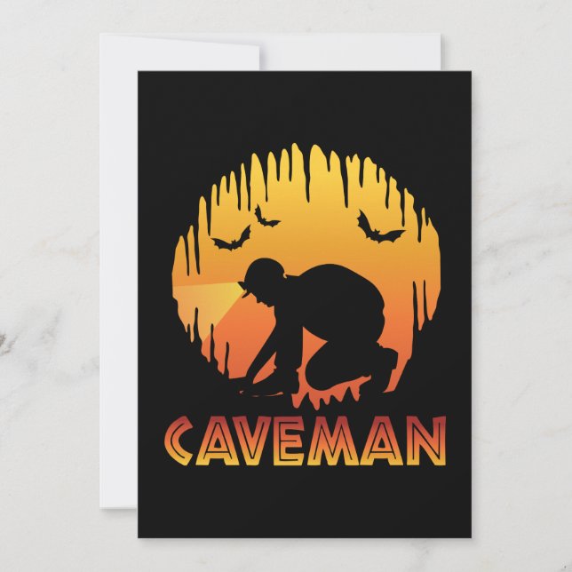 Caveman - Espeleologia Engraçada (Frente)