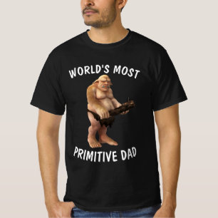 CAVEMAN T-SHIRTS PRIMITIVE FUNNY