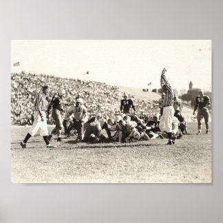 Caverna de Poster de futebol Vintage, decoração de