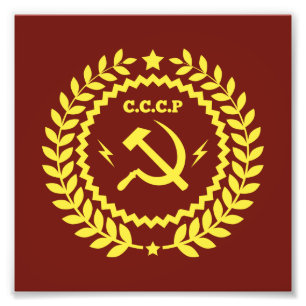CCCP Hamer & papel da foto de Kodak do emblema da
