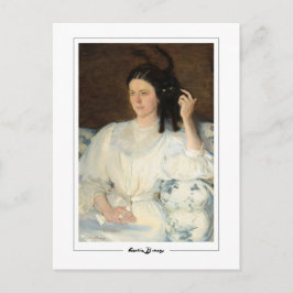 Cecilia Beaux #4 - Cartão postal de arte fina