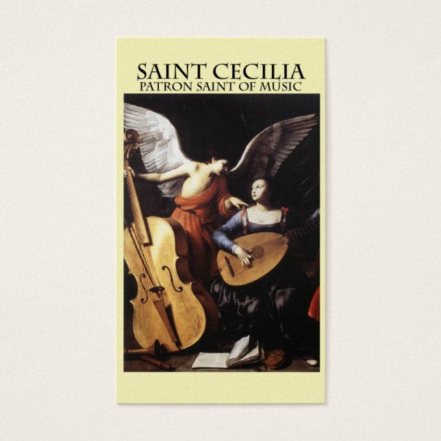 Cecilia, Patron Santo de Música (Frente)