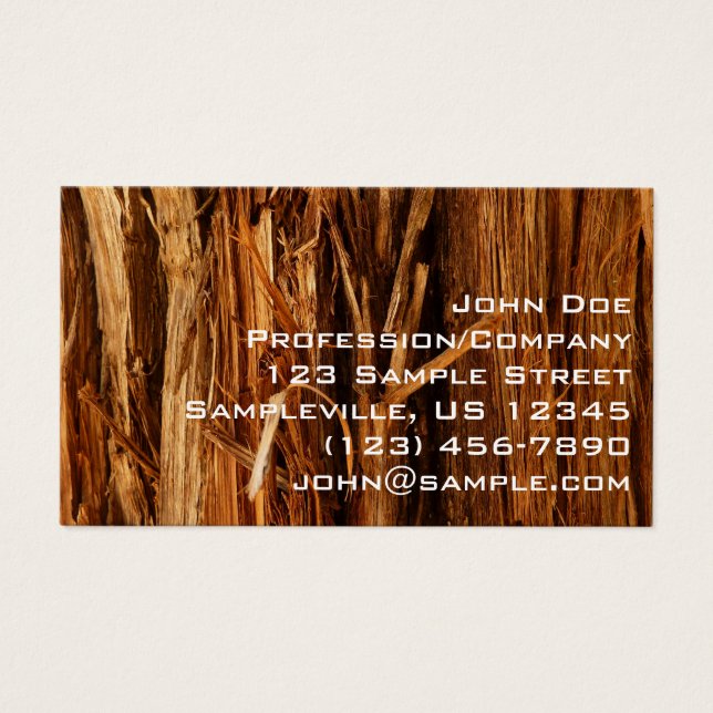 Cedar Textura de Latido de Madeira (Frente)