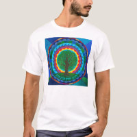 Celebração da camiseta Mandala