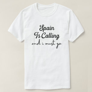 Celebração da Cultura da Espanha Flag T-Shirt