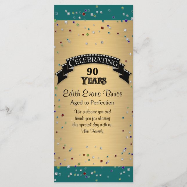 Celebração da Festa de aniversário do Programa Jew (Frente)