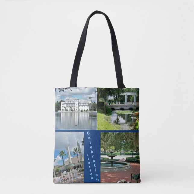 Celebração da Flórida Tote Bag nº 4 (Frente)