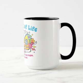Celebração da vida!  Caneca de café