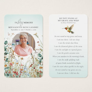 Celebração da Vida Flores Silvestres Beija-flor