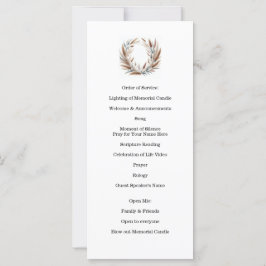 Celebração da Vida, Funeral, Memorial Service