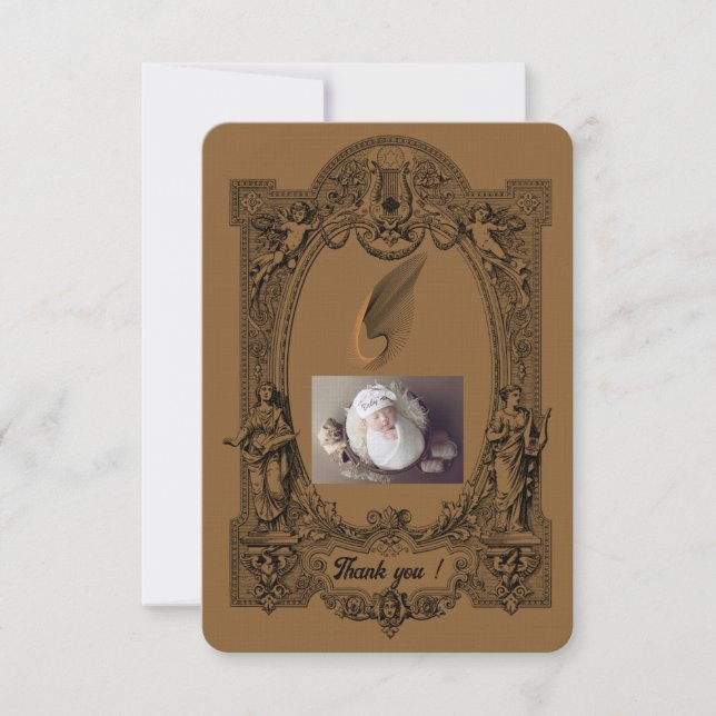 Celebração de Bebê de Chegada Flat Cartões de agra (Frente)