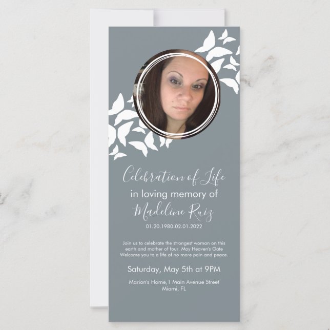 Celebração de Borboletas da Vida (Frente)