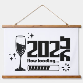 Celebração de Carregamento do Ano Novo 2026 Tipogr