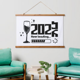 Celebração de Carregamento do Ano Novo 2026 Tipogr