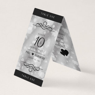 Celebração do Aniversário de Casamento de 10 Ti