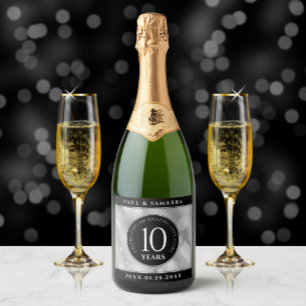 Celebração do Aniversário de Casamento de 10 Ti
