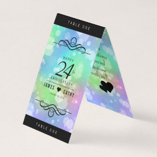 Celebração do Aniversário de Casamento Opal 24