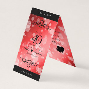 Celebração do Aniversário do Casamento Ruby, 40º E