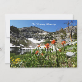 Celebração do Convite à Vida, Montanhas, Lago