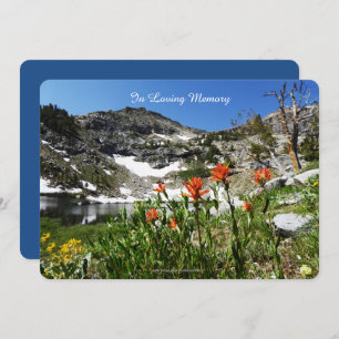 Celebração do Convite à Vida, Montanhas, Lago