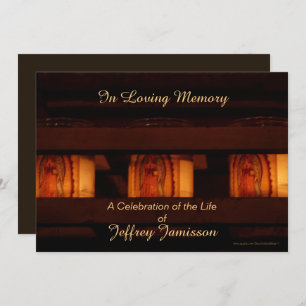 Celebração do Convite à Vida, Velas Memoriais