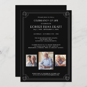 Celebração do Convite Fotográfico Life Black White