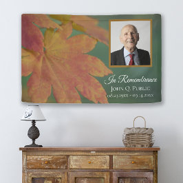 Celebração do Funeral de Folha de Cores