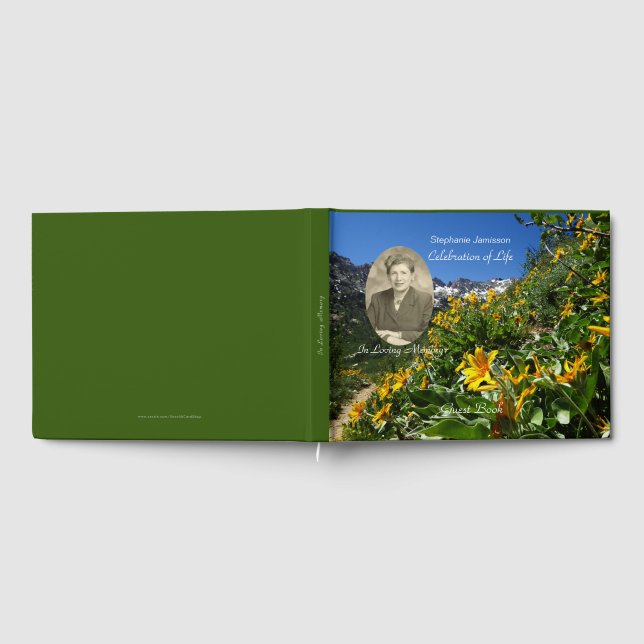 Celebração do Livro de Convidados da Vida com Foto (Completo)