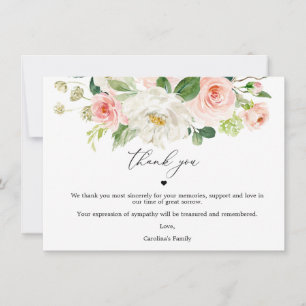 Celebração Floral Da Vida, Obrigado Cartões