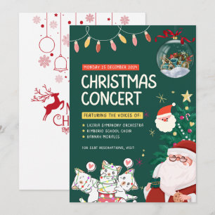 " Celebração Mágica: Convite de Natal