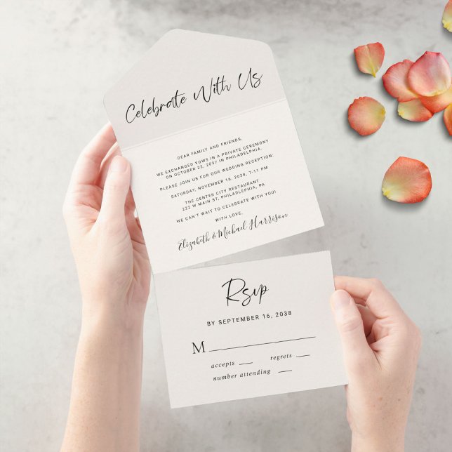 Celebração Moderna Com A Recepção de casamento Do  (Criador carregado)