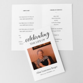 Celebrando A Vida Do Programa Funeral Com Foto