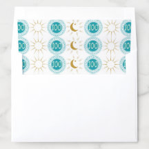 Celebrando o 100º aniversário do Teal Blue Glitter