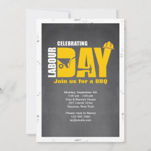 Celebrando o Convite para o Dia do Trabalho