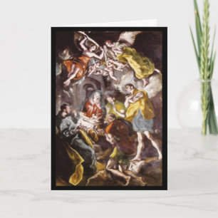 Celebrando os anjos que abençoam o cartão de sauda