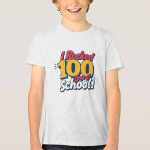 Celebrar 100 dias de escola: T-Shirt divertida e e