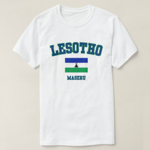 Celebrar Basotho Pride Lesoto Flag T-Shirt