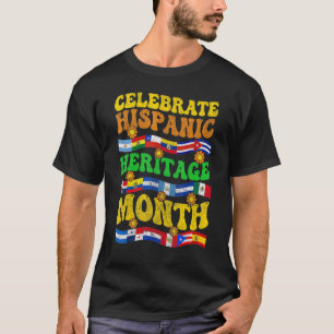 Celebrar Camisa Do Patrimônio Hispânico, Groovy Pr