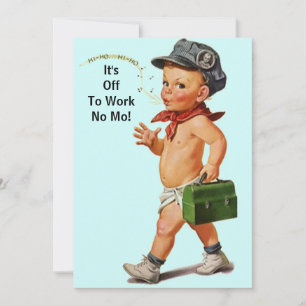 Celebrar com Convite de festas de Retirada Retroat