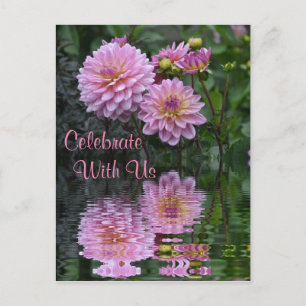 "Celebrar Conosco" Convite Dahlia