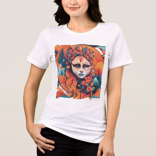 "Celebrar Espiritualidade: Coleção Hindu de Camisa (Frente)