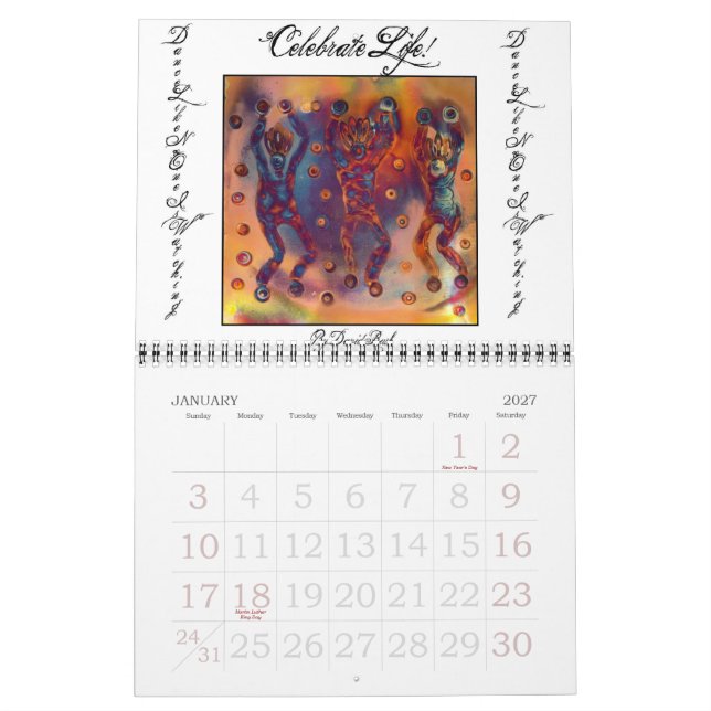 Celebrar o calendário da vida (Jan 2027)