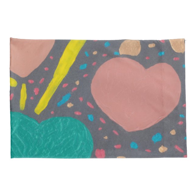 Celebrar o Pillowcase de Amor (Parte Traseira - Direita)