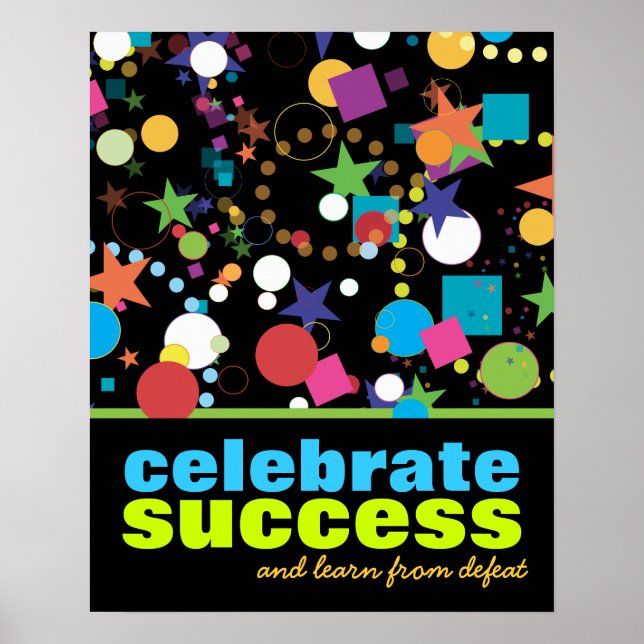Celebrar Poster de sucesso (Frente)