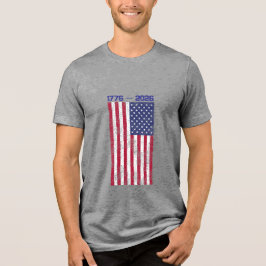 Celebrate America 250 Men's T-shirt with Flag #4