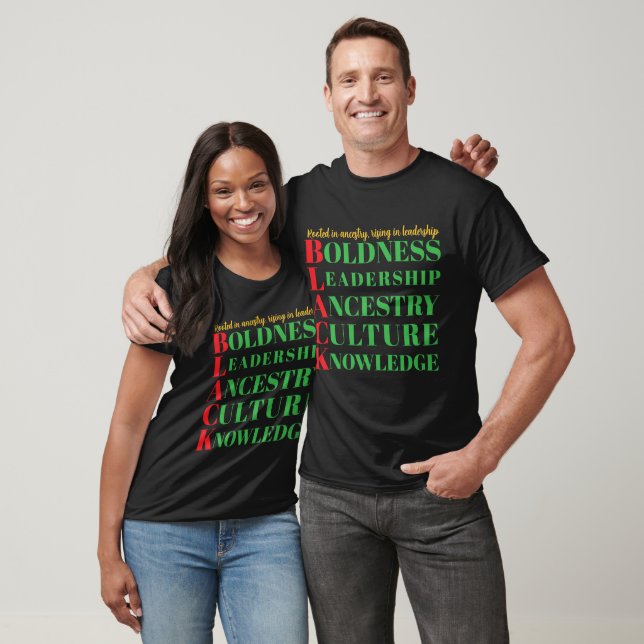 Celebrating Black History Month T-Shirt (Unissex)