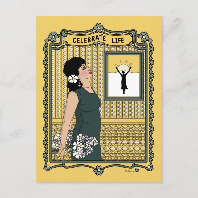 Celebre a Vida_C_ Cartão Postal (Frente)