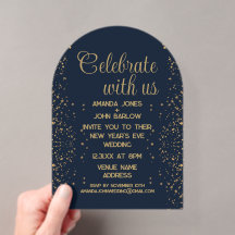 Celebre Conosco Casamento de Ano Novo em Dourado e